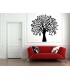 The tree wall sticker for living room.